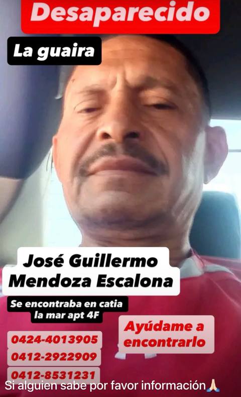 Foto de José Guillermo Méndez escalona