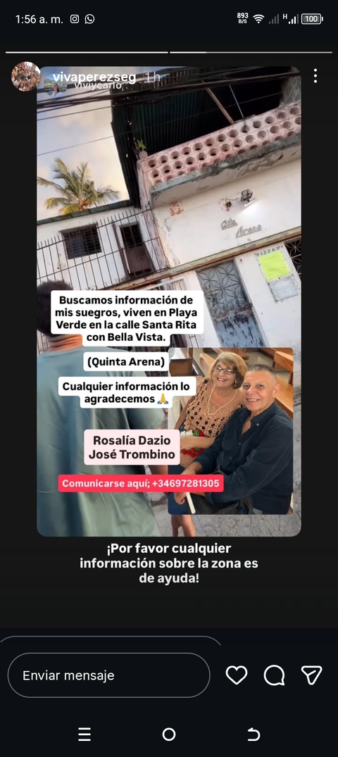 Foto de Rosalía Dazio y Jose Trombino Dazio Trombino