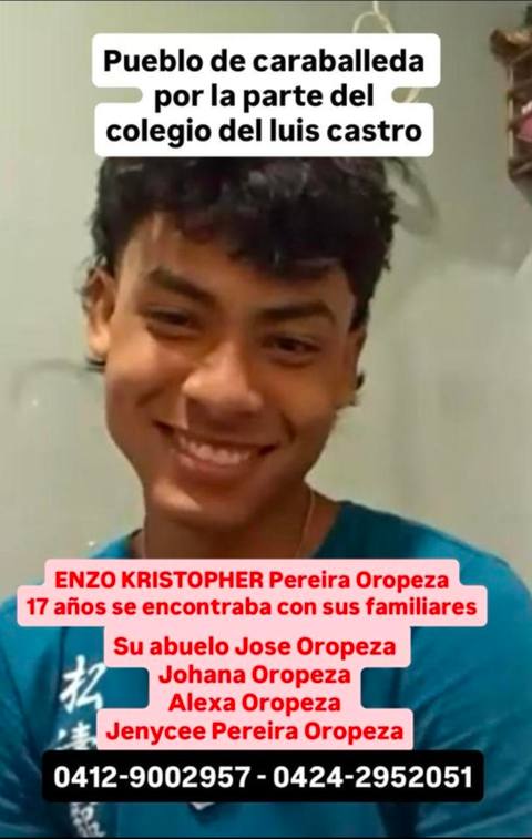 Foto de Enzo Kristopher Pereira Oropeza