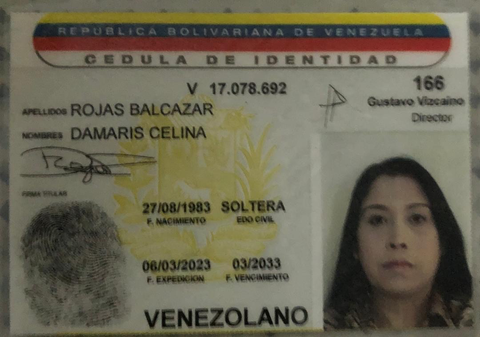 Foto de Damaris Celina Rojas Balcazar