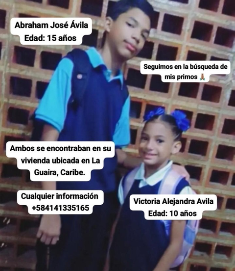 Foto de Abraham y Victoria Avila