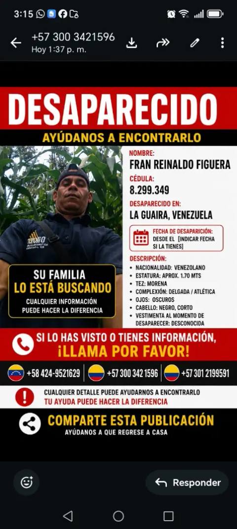 Foto de Frank Reinaldo Figuera