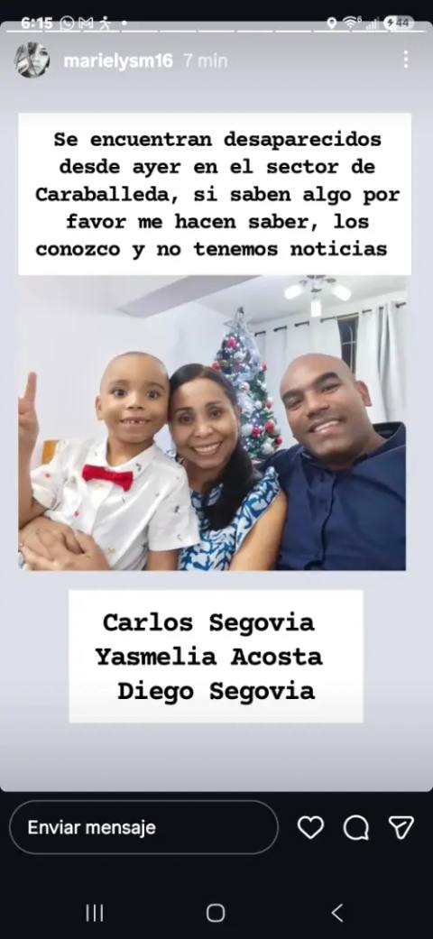 Foto de Carlos eduardo y familia Segovia acosta