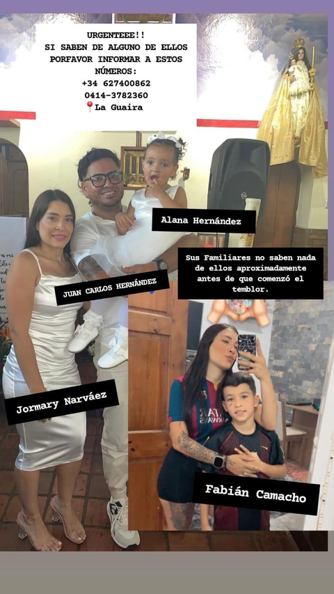 Foto de Jormary Narváez, Fabián Camacho, Alana Hernández, Juan Carlos Hernández Narvaez, Camacho Hernández