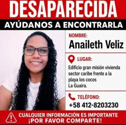 Foto de Anaileth Véliz caserrs