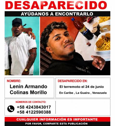 Foto de Leoner Armando Colina Morillo