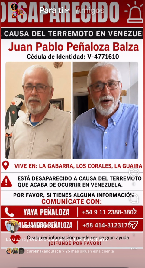 Foto de Juan Pablo Peñaloza Balza