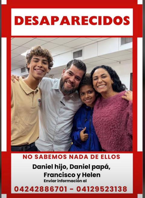 Foto de Daniel Palacios, Francisco Palacios, Daniel Palacios, Helen Mendez Palacios