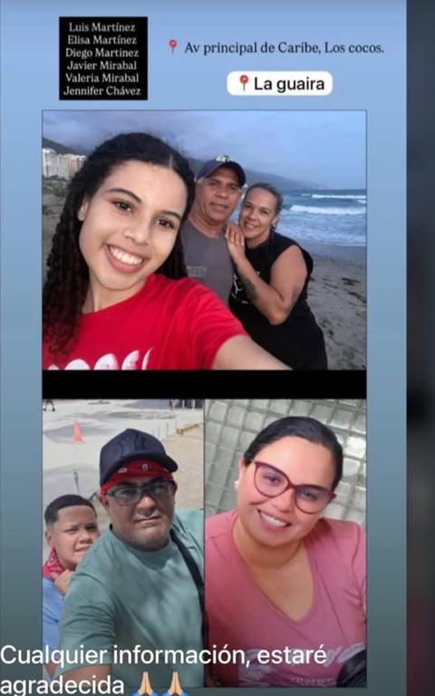 Foto de Elisa Martínez, diego Martínez, luis martinez, Javier mirabal, valeria mirabal, Jennifer Chávez Martínez, Chávez, mirabal