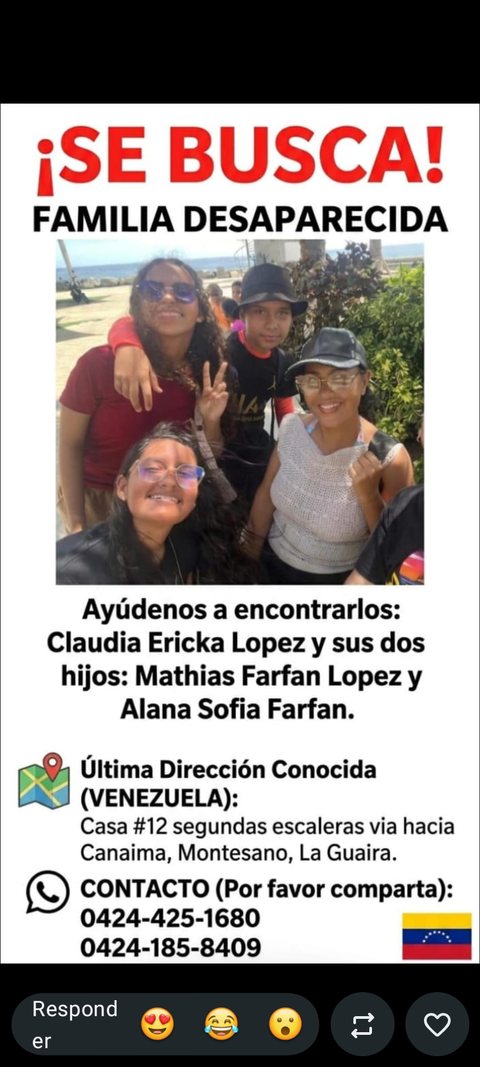 Foto de Claudia Erica López, Mathias Farfán López, Alana Sofía Farfan Centeno