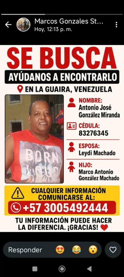 Foto de Antonio José González miranda