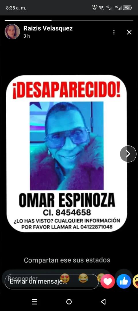 Foto de Omar Espinoza flores