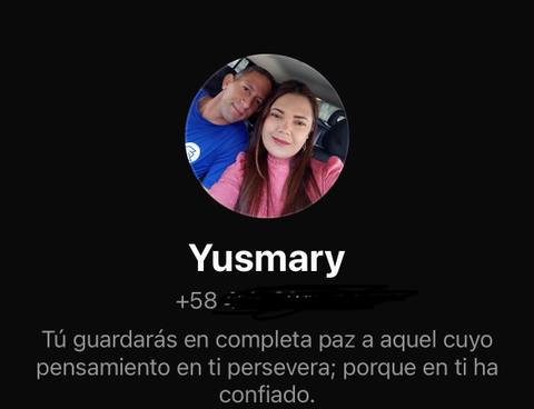 Foto de Yusmary Colmenares