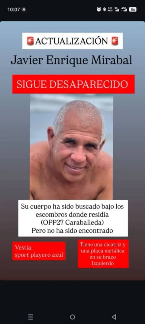 Foto de Javier Enrique Mirabal
