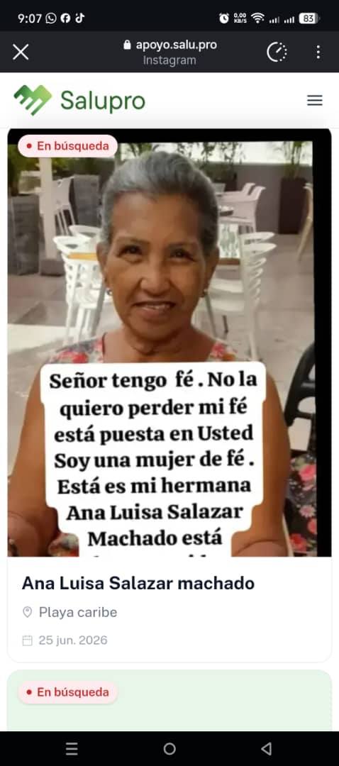 Foto de Ana Luisa Salazar Marcano