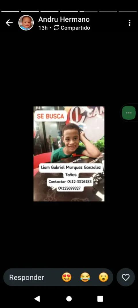 Foto de Lian Gabriel Márquez González