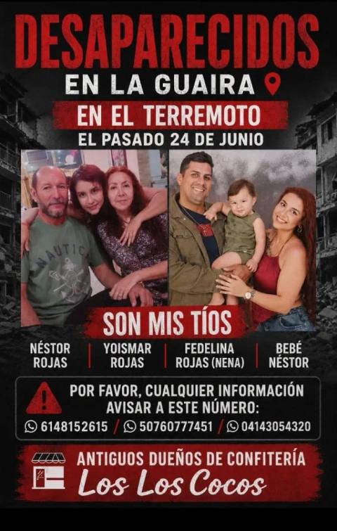 Foto de Familia Rojas Antiguos Dueños de Confitería los Cocos