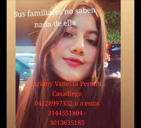 Foto de Ariany Vanesa Pereira Casadiego