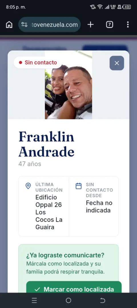 Foto de Franklin Andrade