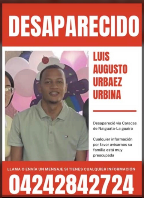 Foto de Luis Augusto Urbaez Urbina