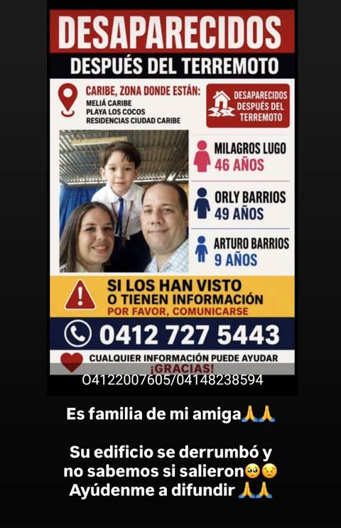 Foto de Milagros Lugo orly barrios, arturo barrios