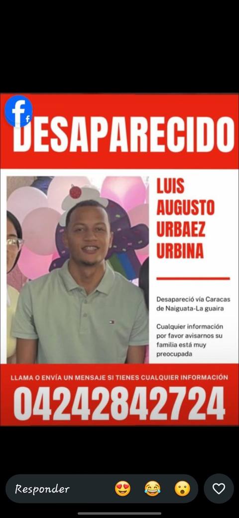 Foto de Luis Augusto Urbaez Urbina