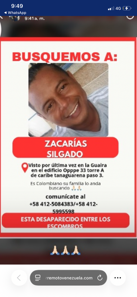 Foto de Zacarías Silgado Alean