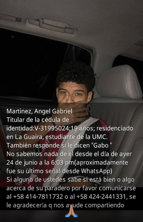 Foto de Ángel Gabriel Martínez
