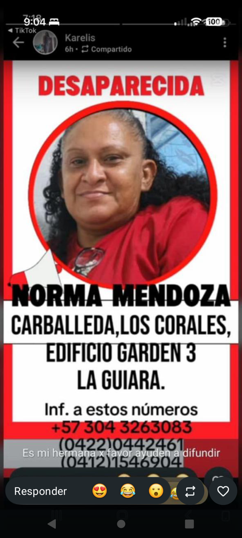 Foto de Norma Mendoza