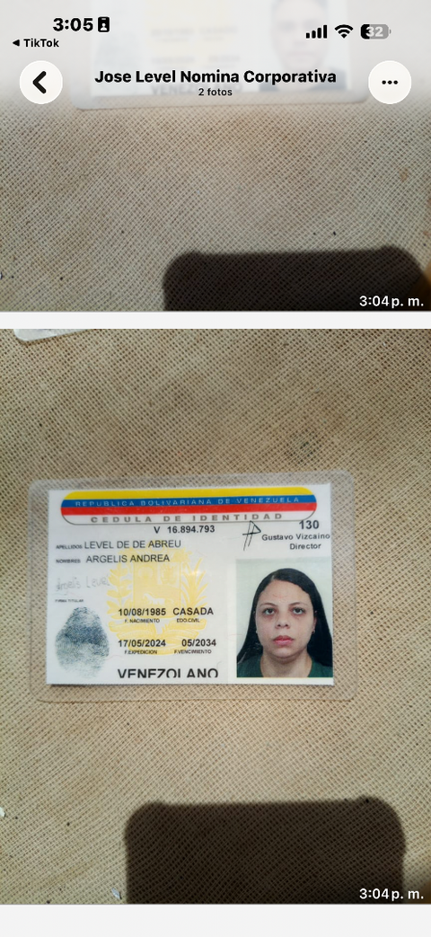 Foto de Argelis Level de de Abreu