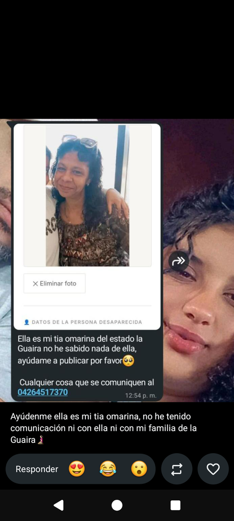 Foto de Omarina taguaiti González zabala