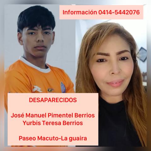 Foto de Yurbis Teresa y jose manuel Berrios y Pimentel berrios
