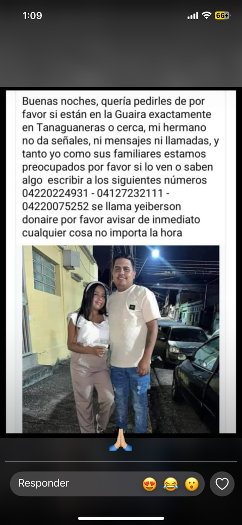 Foto de Ana y Yeiberson Donaire