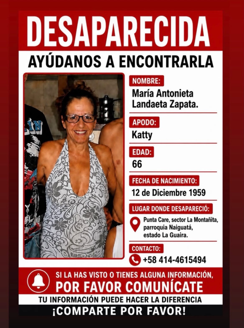 Foto de María Antonieta Landaeta Zapata