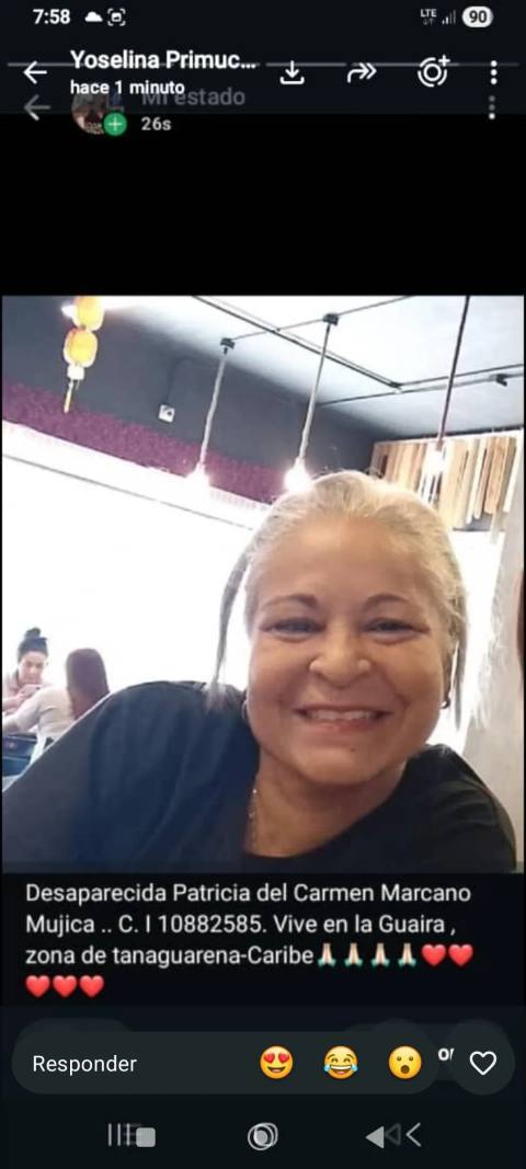 Foto de Patricia del Carmen Marcano Mujica