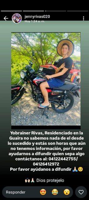 Foto de Yobrainer Rivas