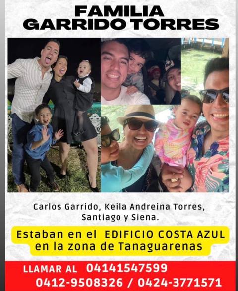 Foto de Carlos, keila, Santiago y Siena Garrido torres