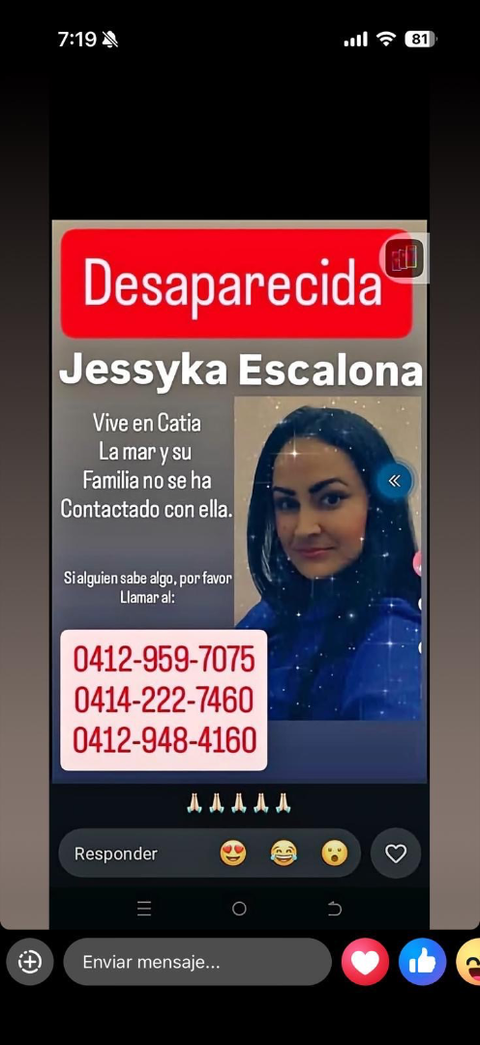 Foto de Jessyka Escalona