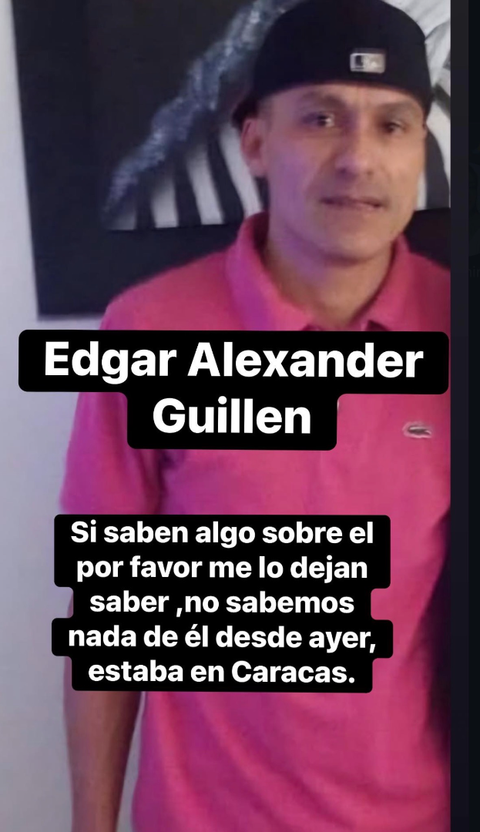 Foto de Edgar Alexander Guillén