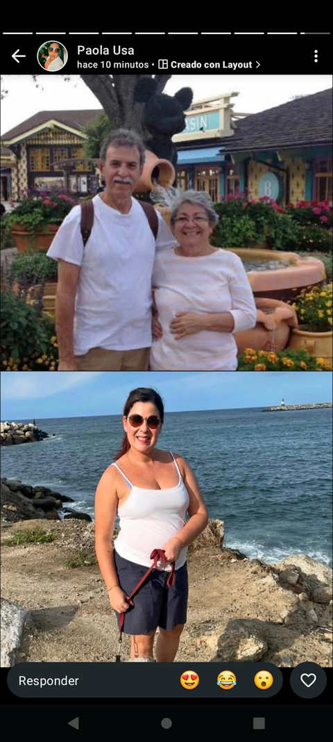 Foto de Adriana, Zaida y Roberto Castillo Castillo