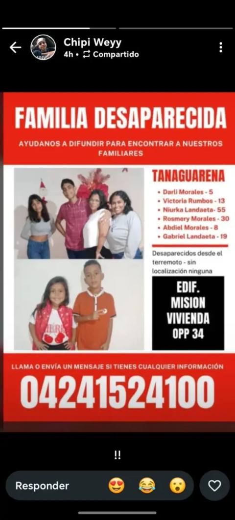 Foto de Familia Landaeta