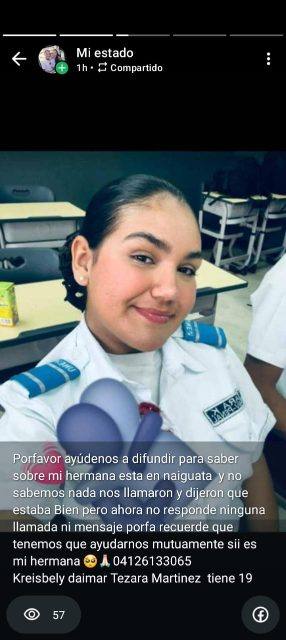 Foto de Kreisbeli Daimar Tezara Martinez