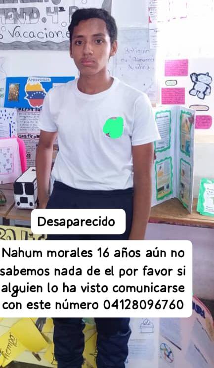 Foto de Nahum Alfonso Morales Torres