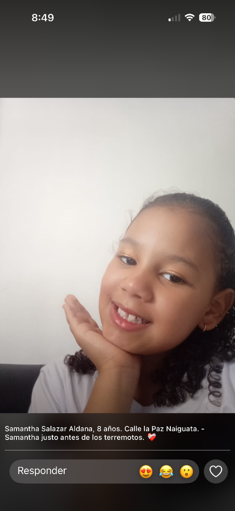 Foto de Samantha Sofía Salazar Aldana