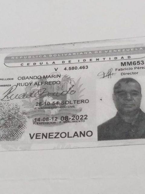 Foto de Rudy Alfredo Obando Marin