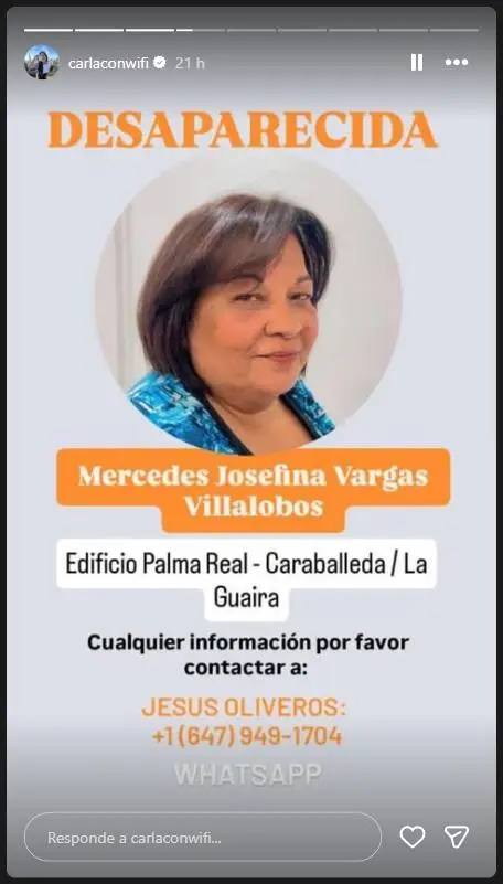Foto de Mercedes Josefna Vargas Villalobos