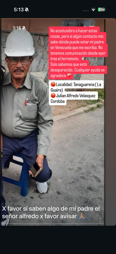 Foto de Julián Alfredo Velásquez Córdoba