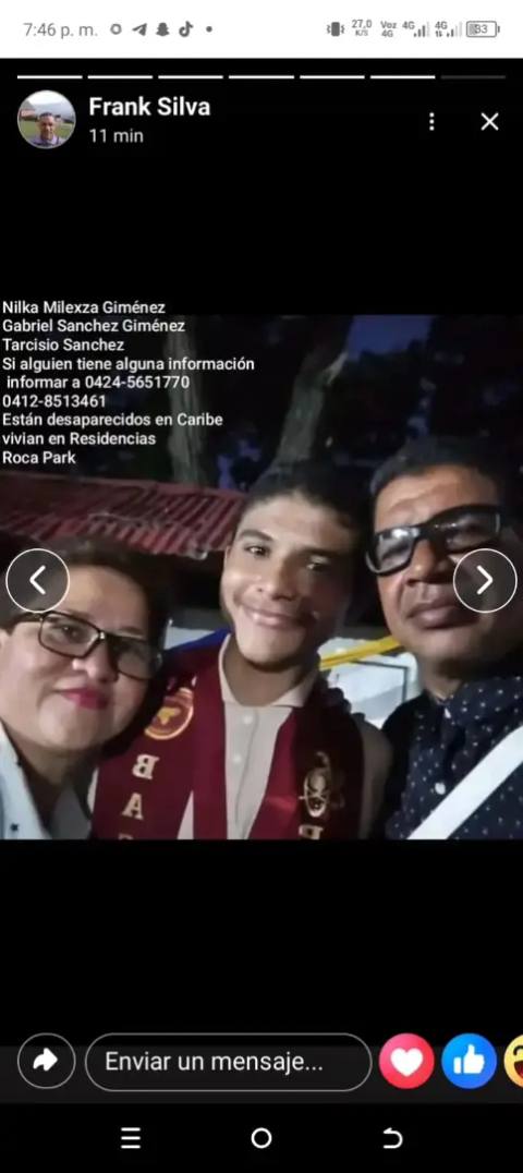 Foto de Nika milexza , Gabriel, tarcisio Giménez, Sánchez Giménez, Sánchez