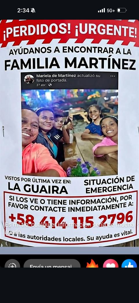 Foto de Kelvin, Elida, Elianna, Eliannys, Eliécer Martinez