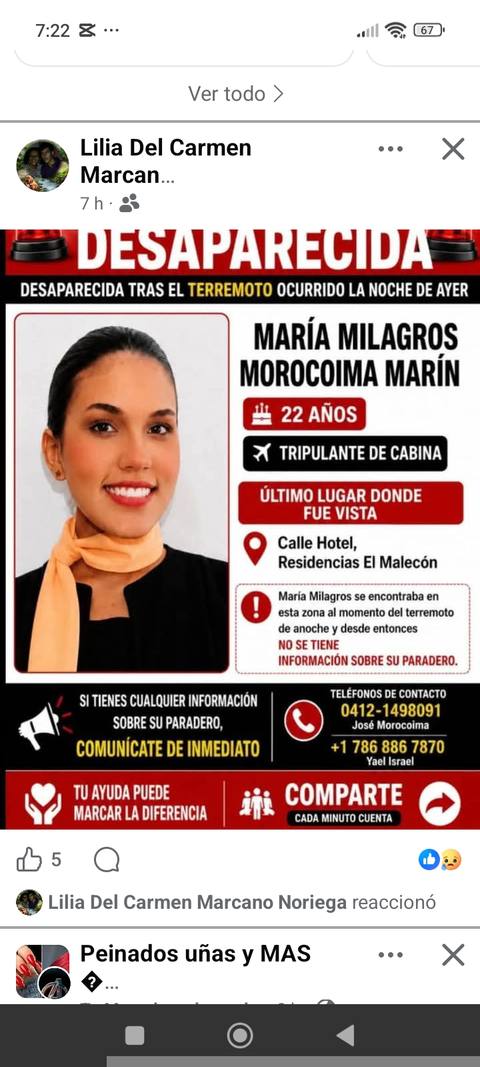 Foto de María Morocoima